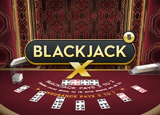 Blackjack X 5 - Ruby - PORTBET88