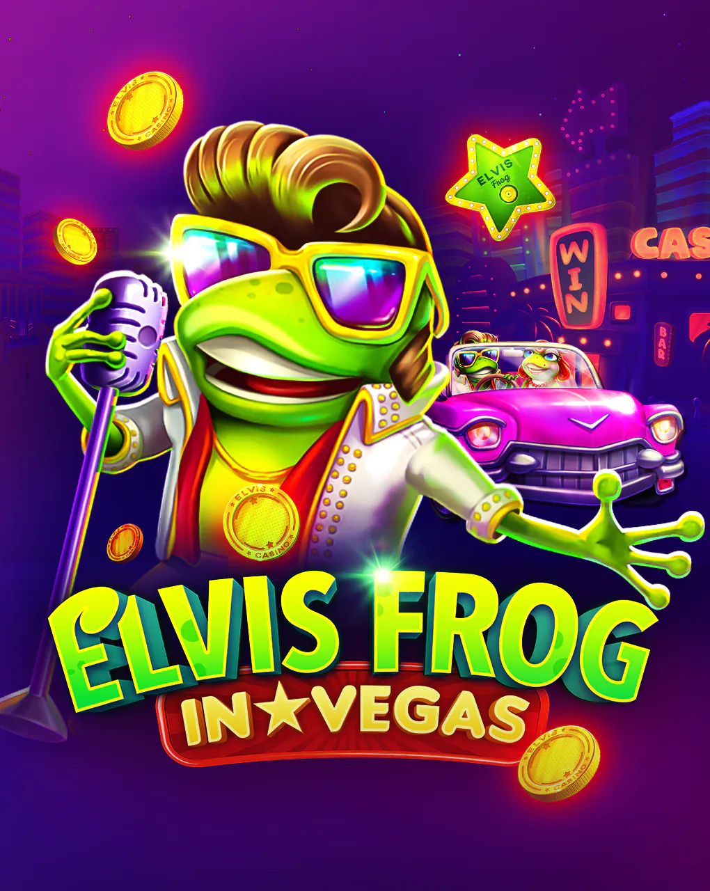Bgaming : Elvis Frog In Vegas - PORTBET88