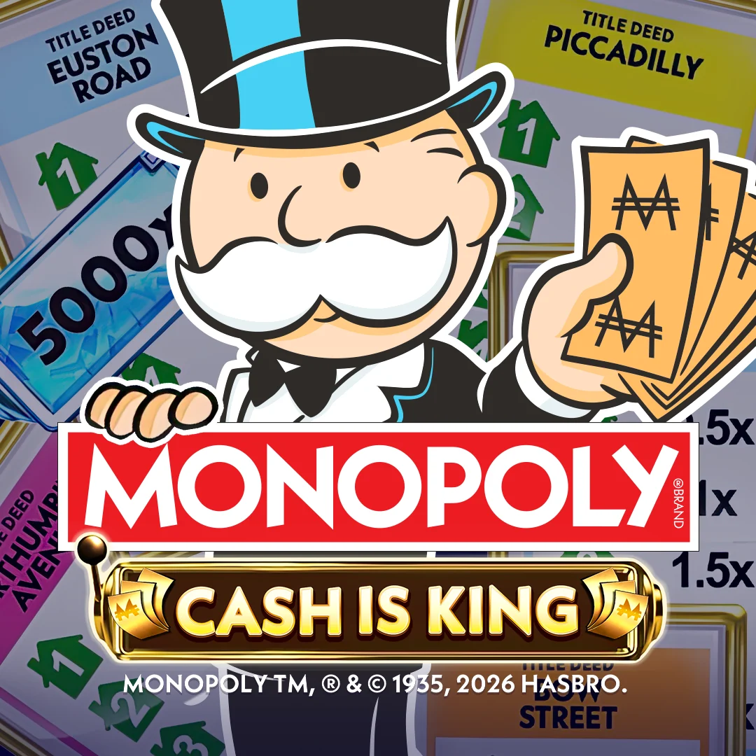 Redtiger : Monopoly Cash Is King - PORTBET88