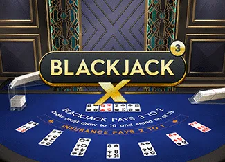 Blackjack X 3 - Azure - PORTBET88