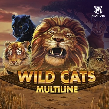 Redtiger : Wild Cats Multiline - PORTBET88
