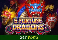 Spadegaming : 5 Fortune Dragons - PORTBET88
